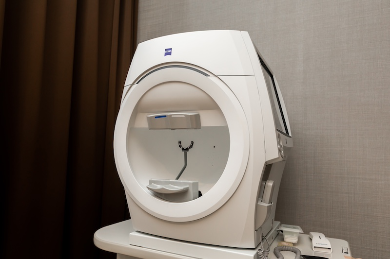 自動視野検査装置