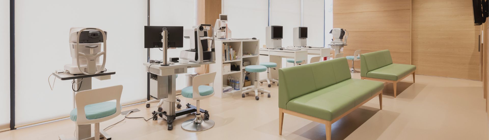 地域で完結できる眼科医療を目指して、どんなことでも気軽にご相談を